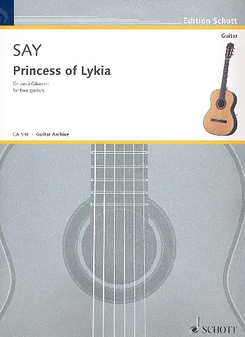 Cover: 9790001170727 | Princess of Lykia op. 26 | for two guitars | Fazil Say | Taschenbuch