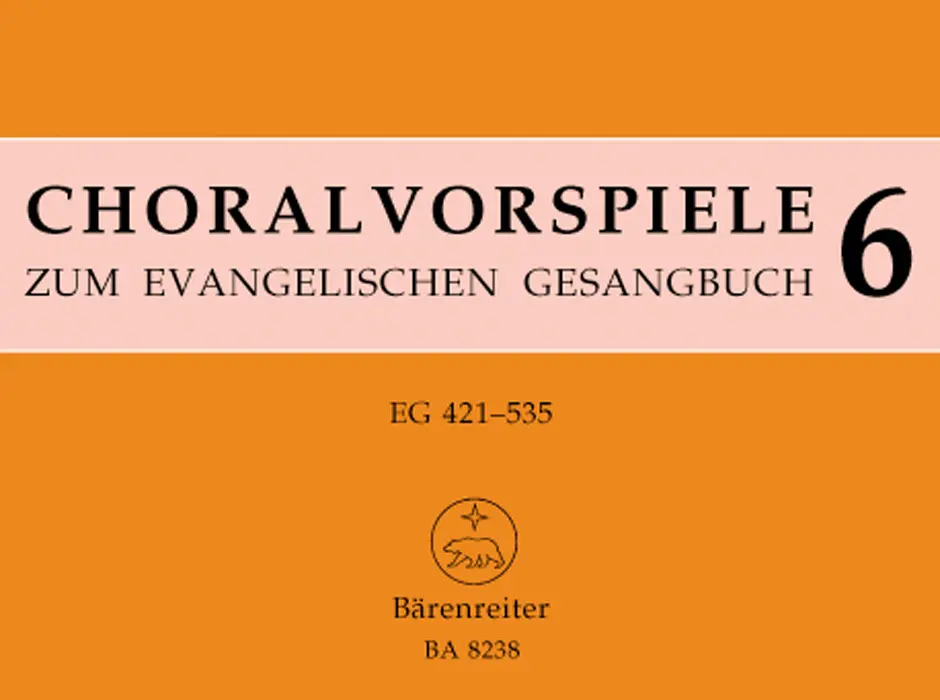 Cover: 9790006500727 | Chorale Preludes Evangelical Hymnal Bk6 | Juergen Bonn | Partitur