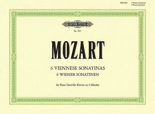 Cover: 9790577080727 | Viennese Sonatinas - Piano 4 Hands | Wolfgang Amadeus Mozart | Buch