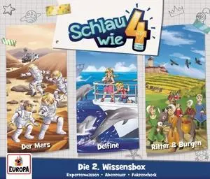 Cover: 190758520827 | Schlau wie Vier - 3er Wissens-Box 02. (Folgen 4, 5, 6) | Audio-CD