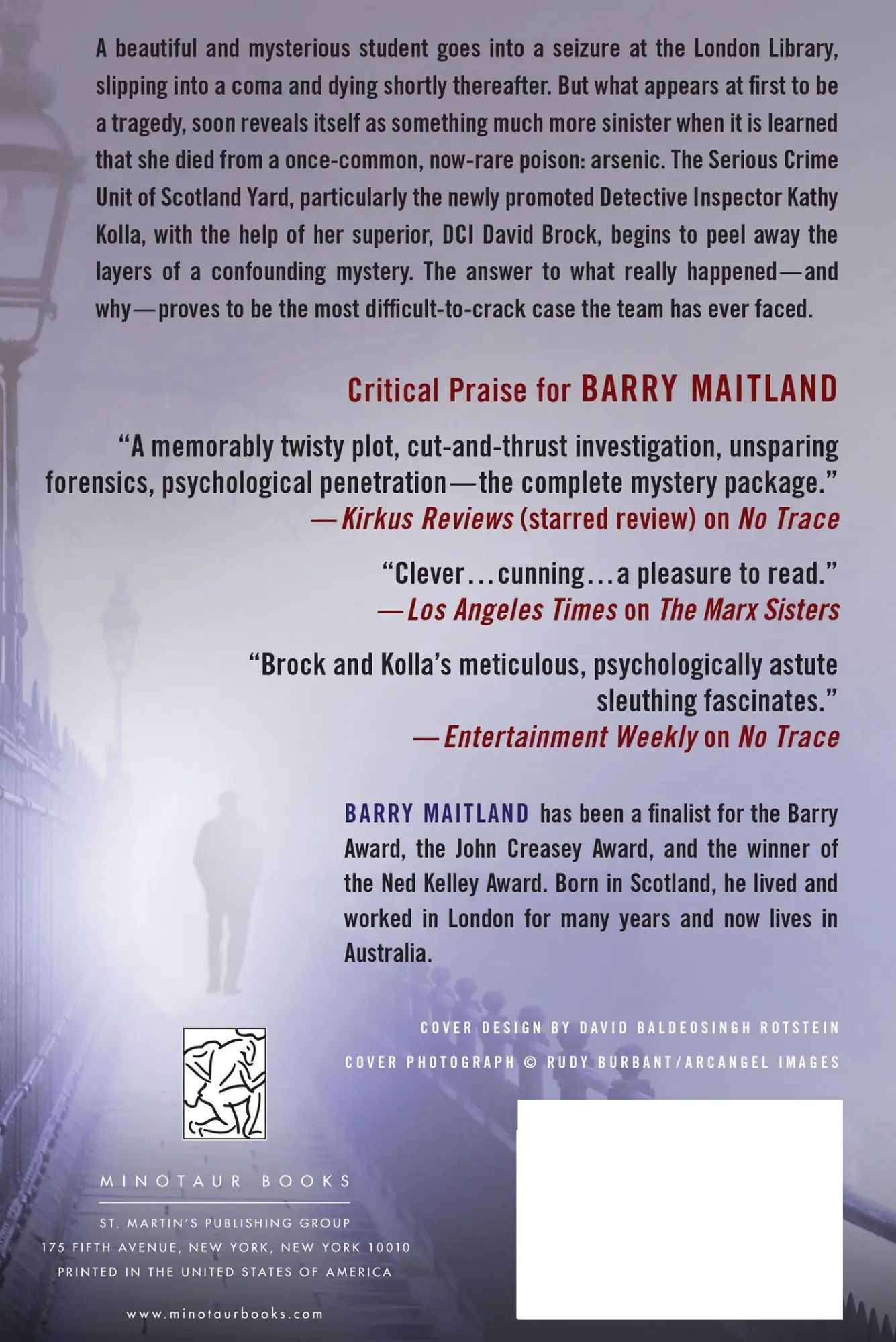 Rückseite: 9780312650827 | Dark Mirror | Barry Maitland | Taschenbuch | Kartoniert / Broschiert