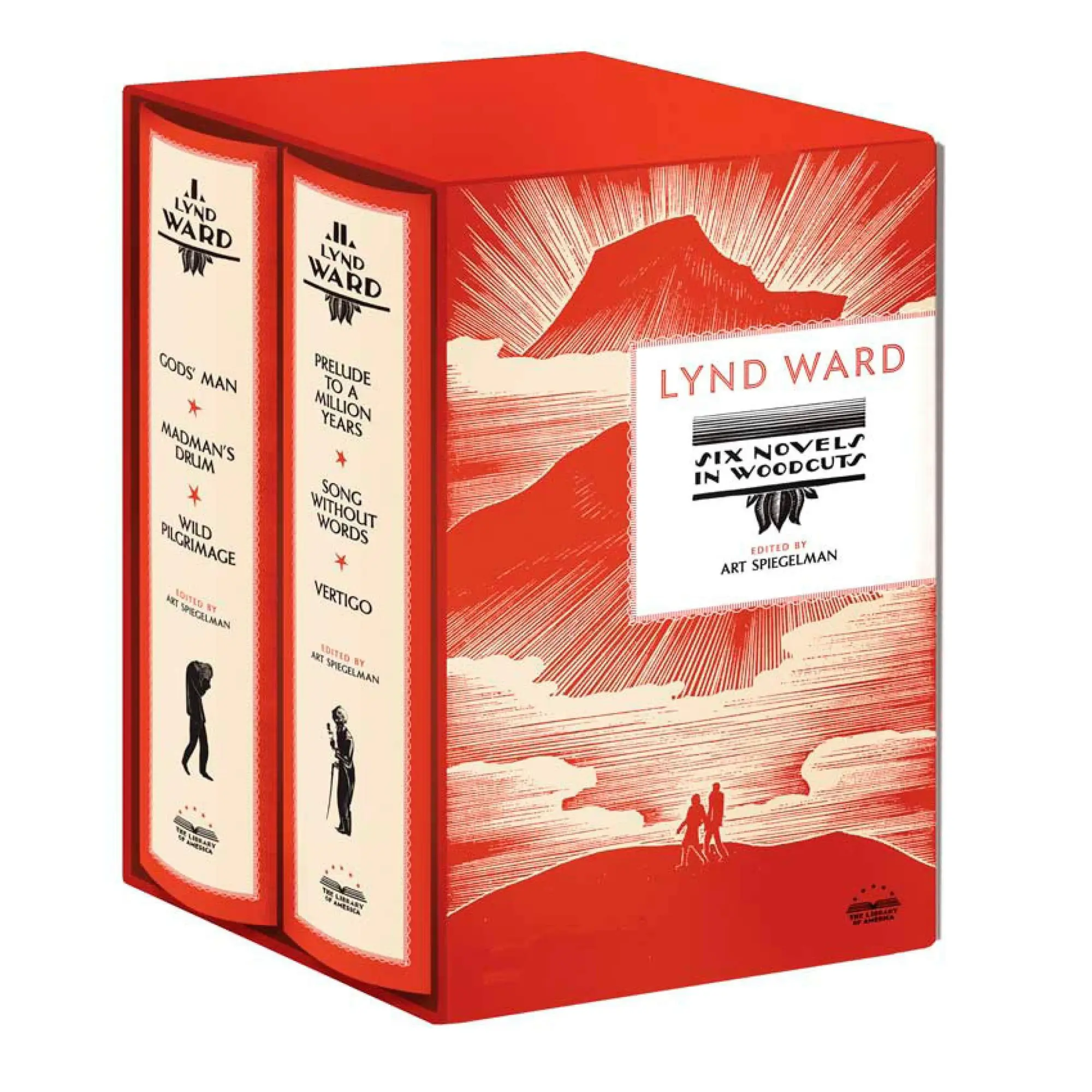 Cover: 9781598530827 | Lynd Ward: Six Novels in Woodcuts | A Library of America Boxed Set