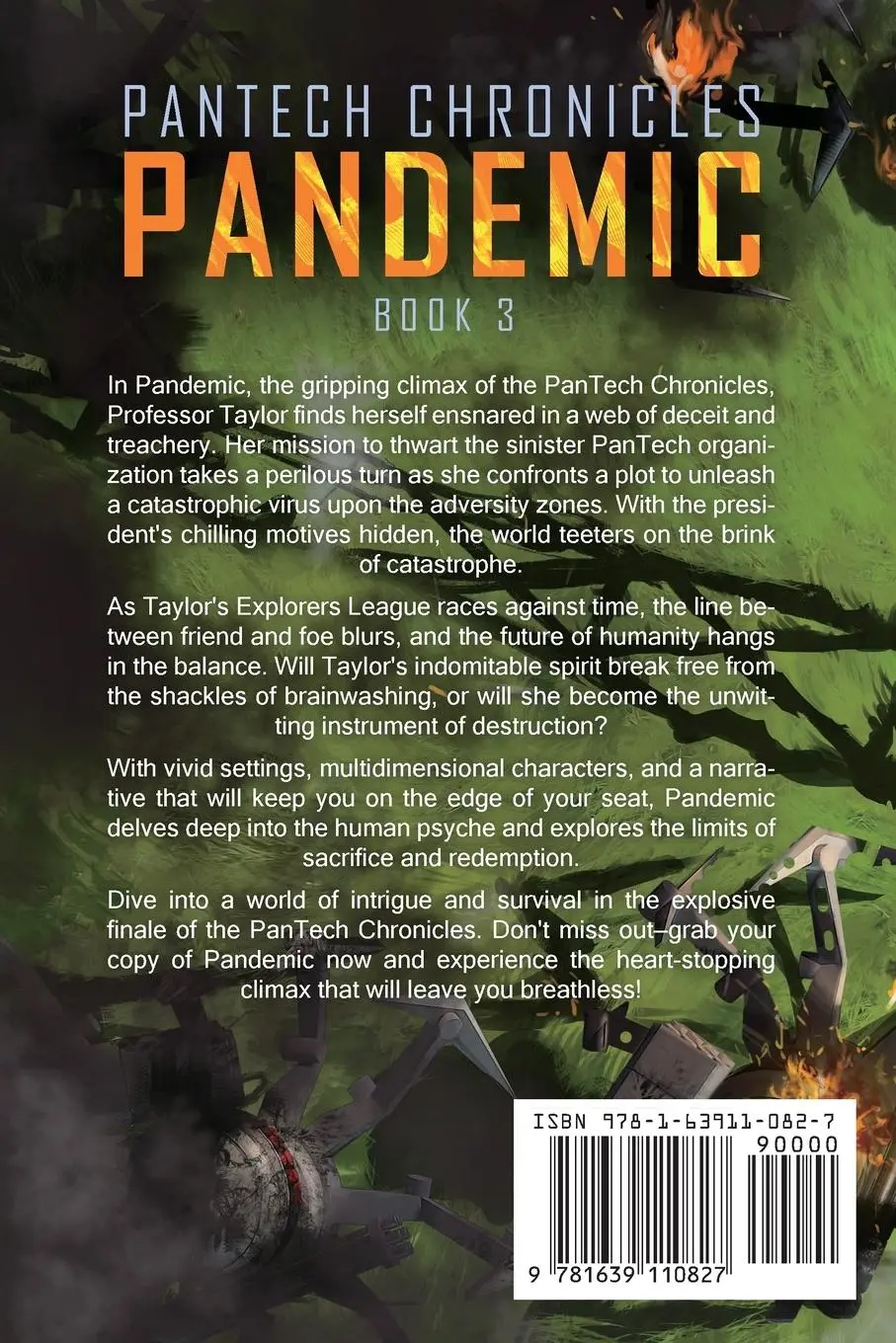 Rückseite: 9781639110827 | Pandemic (Book 3) | PanTech Chronicles | F. Lockhaven (u. a.) | Buch