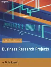 Cover: 9781844800827 | Business Research Projects | A. D. Jankowicz | Taschenbuch | Englisch