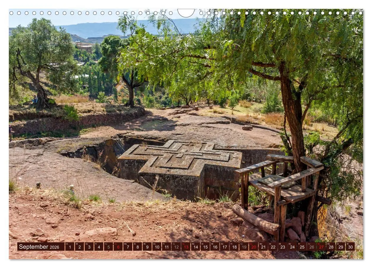 Bild: 9783516220827 | Äthiopien - 13 Monate Sonnenschein (Wandkalender 2026 DIN A3 quer),...