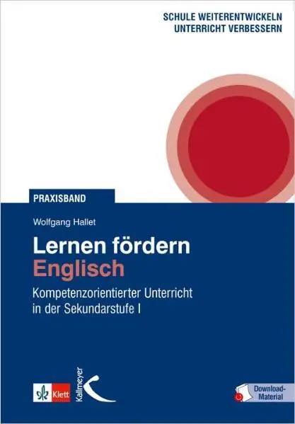 Cover: 9783780010827 | Lernen fördern: Englisch | Wolfgang Hallet | Taschenbuch | 247 S.