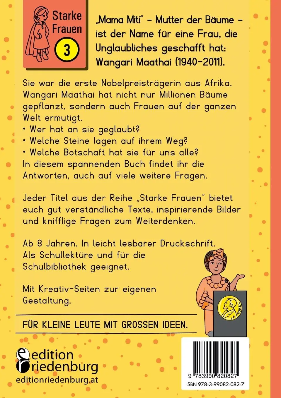 Rückseite: 9783990820827 | Wangari Maathai - Die Mutter der Bäume | Heike Wolter (u. a.) | Buch