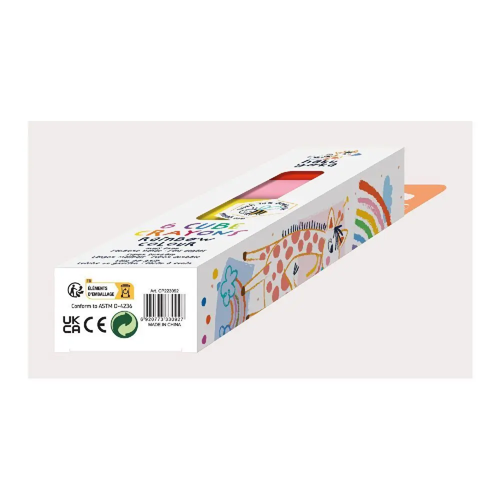Bild: 6920773330927 | HAKUYOKA - Wachsmalkreide Würfel bunt | 6303092 | 2024 | HAKUYOKA