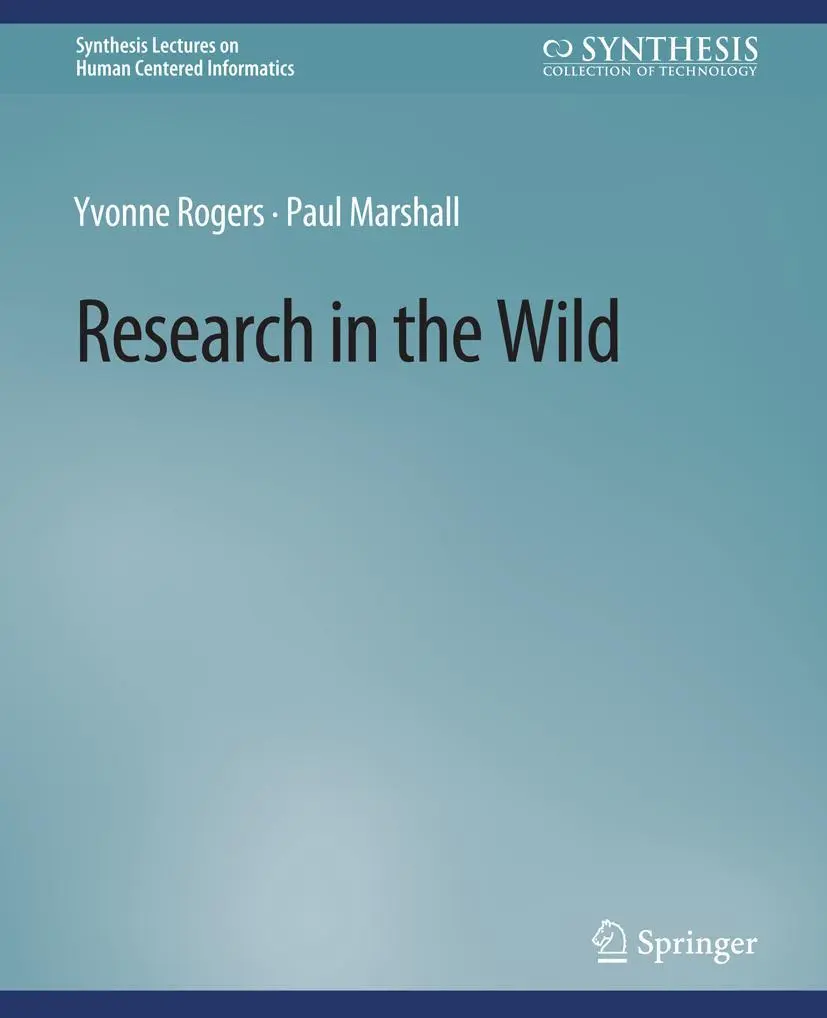 Cover: 9783031010927 | Research in the Wild | Paul Marshall (u. a.) | Taschenbuch | xiii
