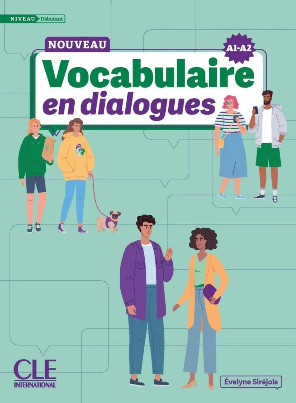 Cover: 9783125300927 | Nouveau Vocabulaire en dialogues. Niveau débutant A1-A2. | Siréjols
