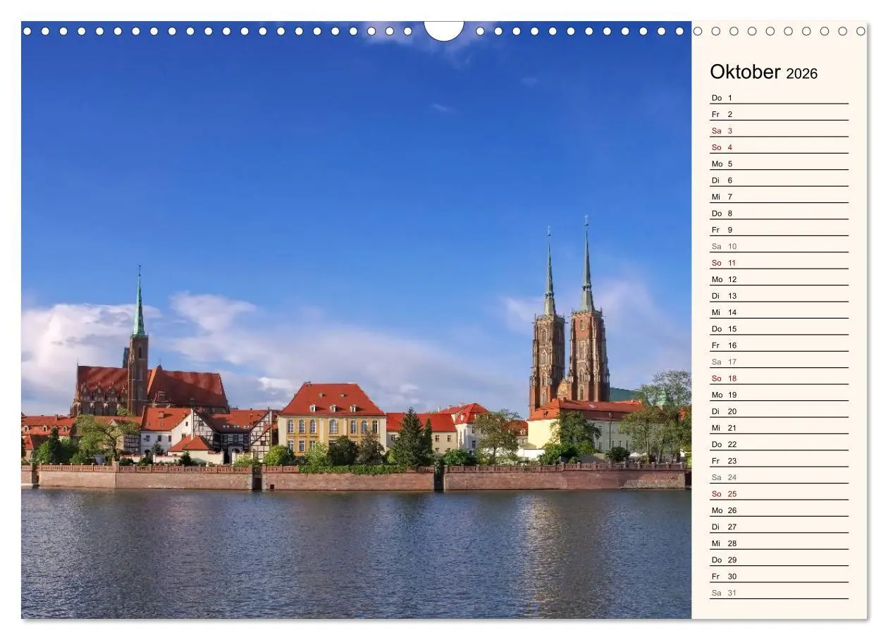 Bild: 9783457810927 | Breslau - Schlesiens Herz an der Oder (Wandkalender 2026 DIN A3...