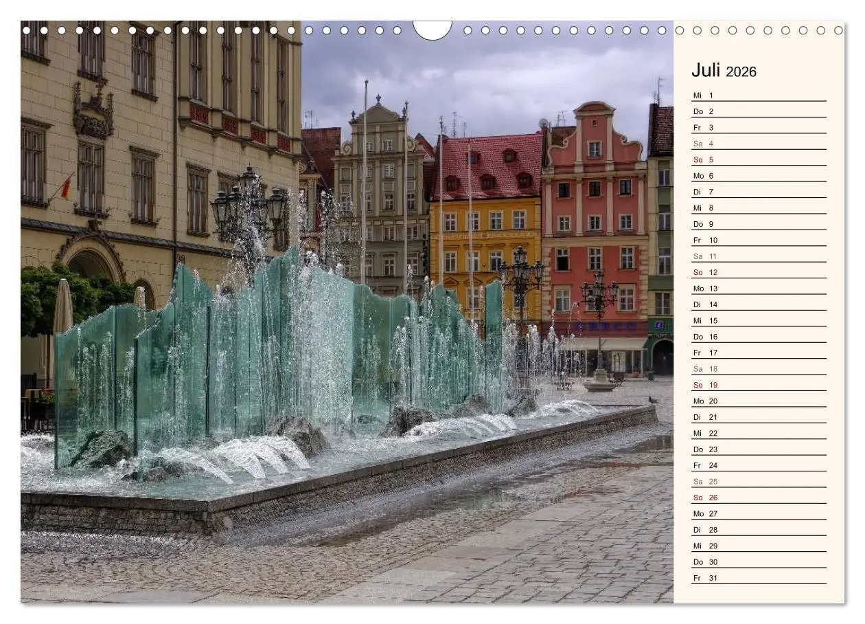 Bild: 9783457810927 | Breslau - Schlesiens Herz an der Oder (Wandkalender 2026 DIN A3...