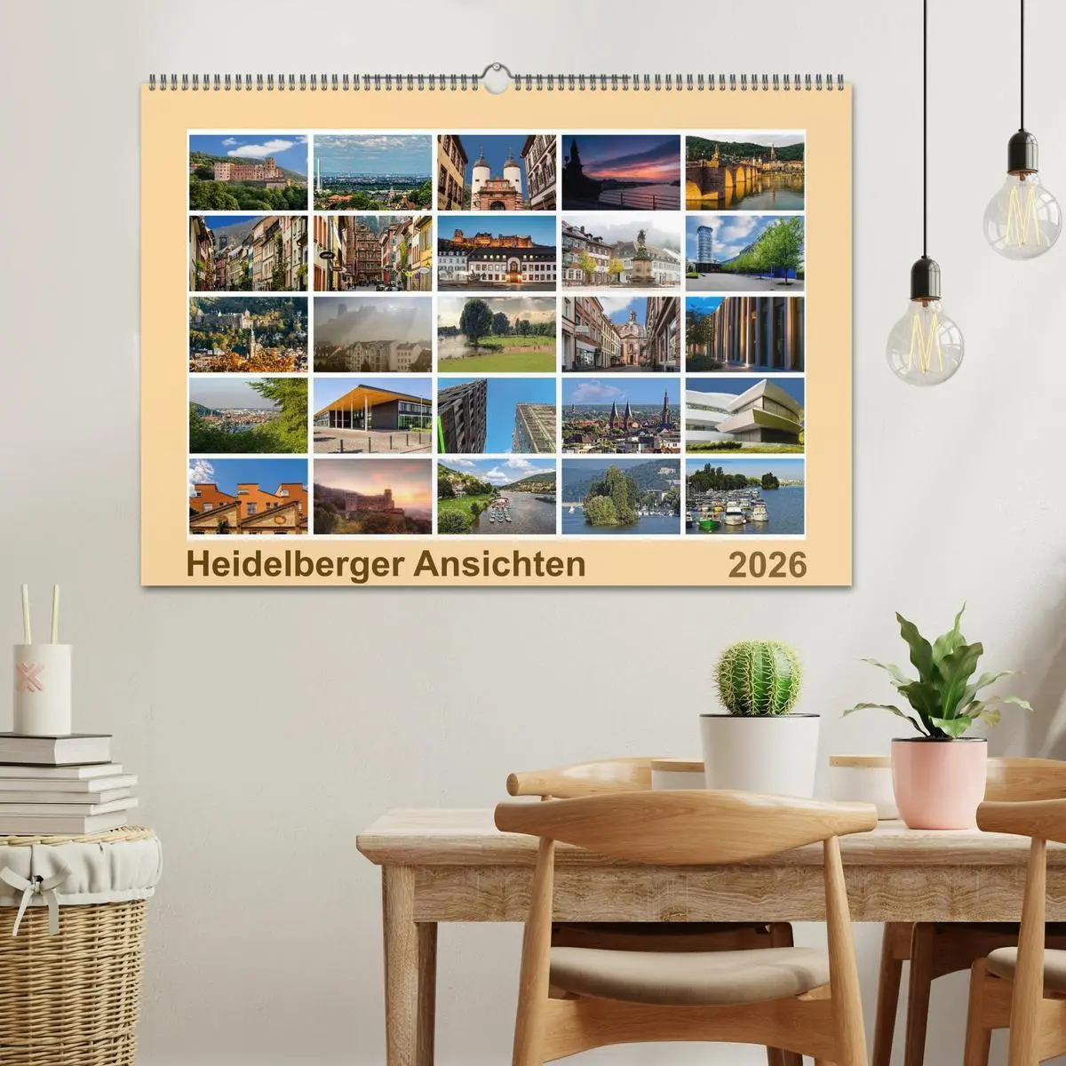 Bild: 9783516070927 | Heidelberg Views - Heidelberger Ansichten (Wandkalender 2026 DIN A2...