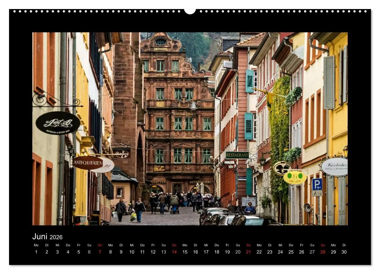 Bild: 9783516070927 | Heidelberg Views - Heidelberger Ansichten (Wandkalender 2026 DIN A2...