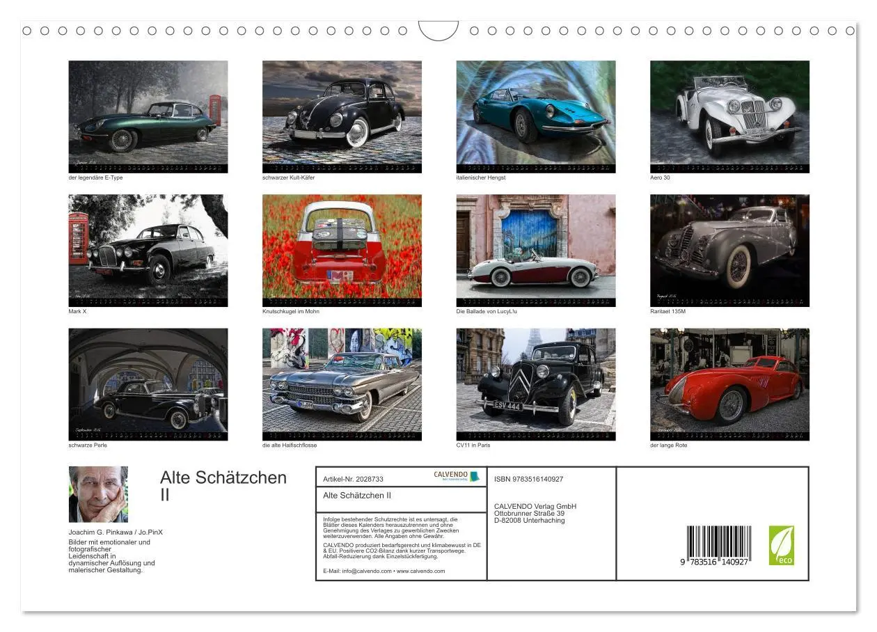 Bild: 9783516140927 | Alte Schätzchen II (Wandkalender 2026 DIN A3 quer), CALVENDO...