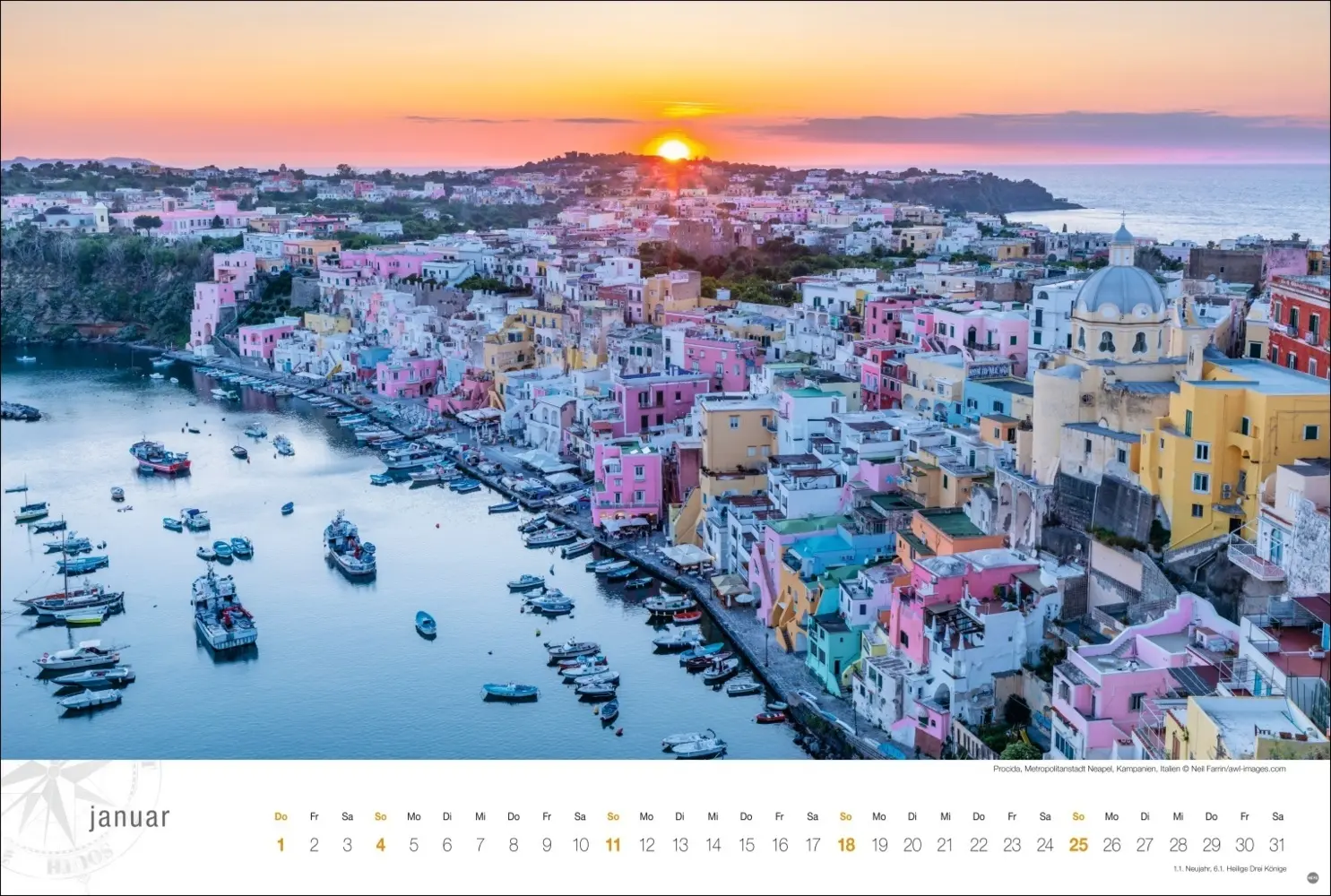 Bild: 9783756410927 | Italien Globetrotter Kalender 2026 - Von sonnigen Küsten und...