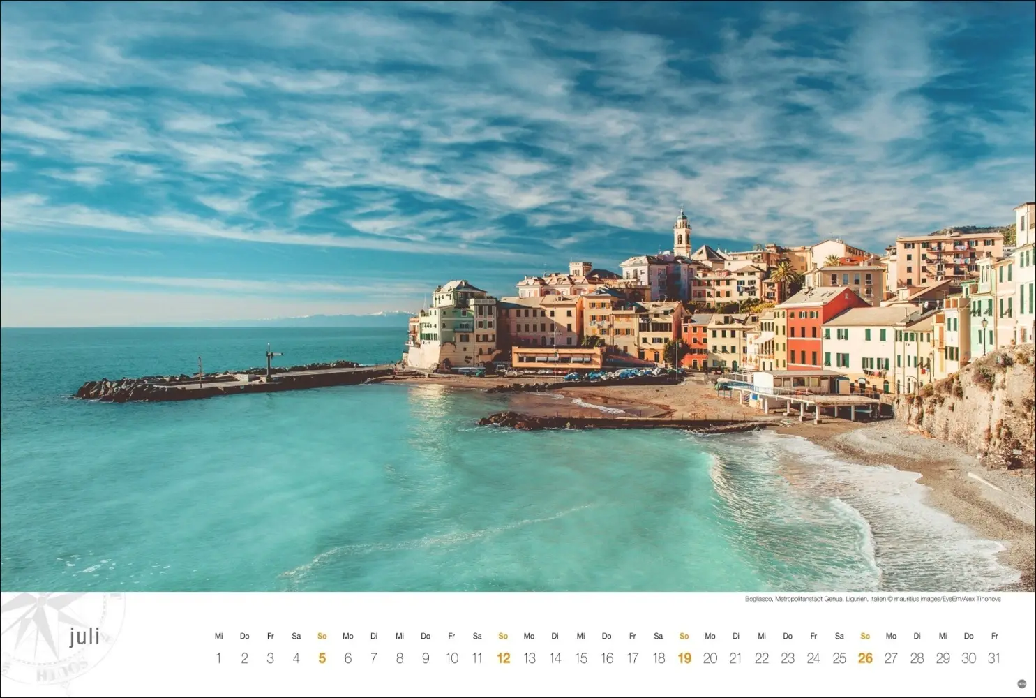 Bild: 9783756410927 | Italien Globetrotter Kalender 2026 - Von sonnigen Küsten und...