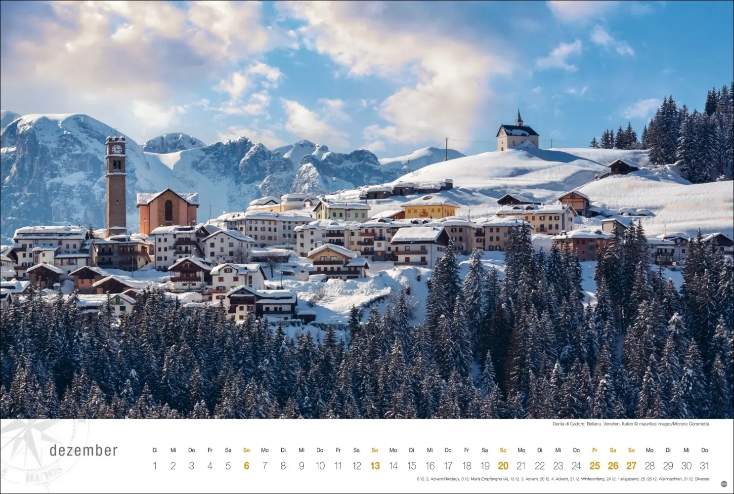 Bild: 9783756410927 | Italien Globetrotter Kalender 2026 - Von sonnigen Küsten und...
