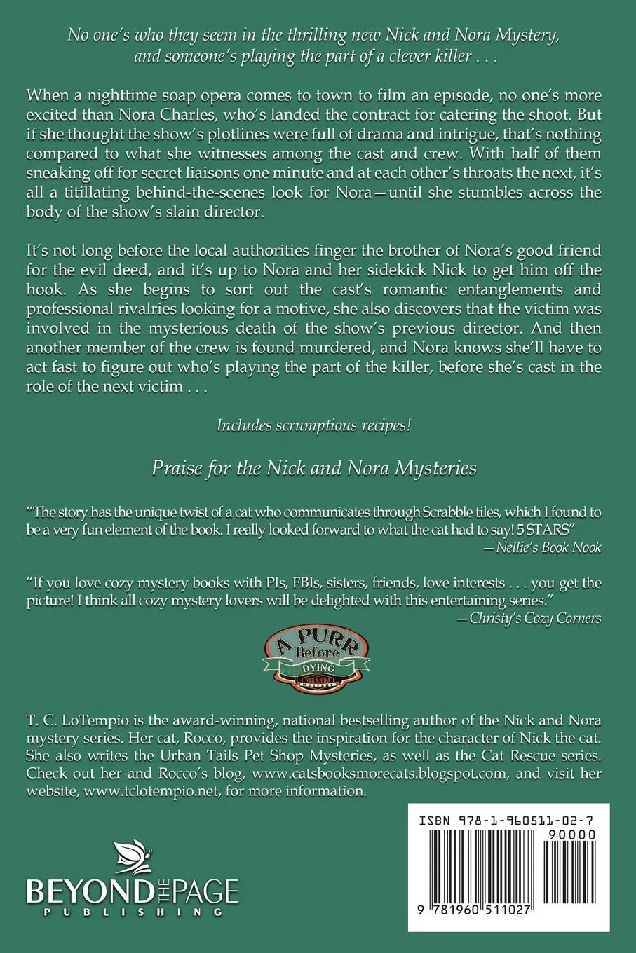 Rückseite: 9781960511027 | A Purr Before Dying | T. C. Lotempio | Taschenbuch | Englisch | 2023