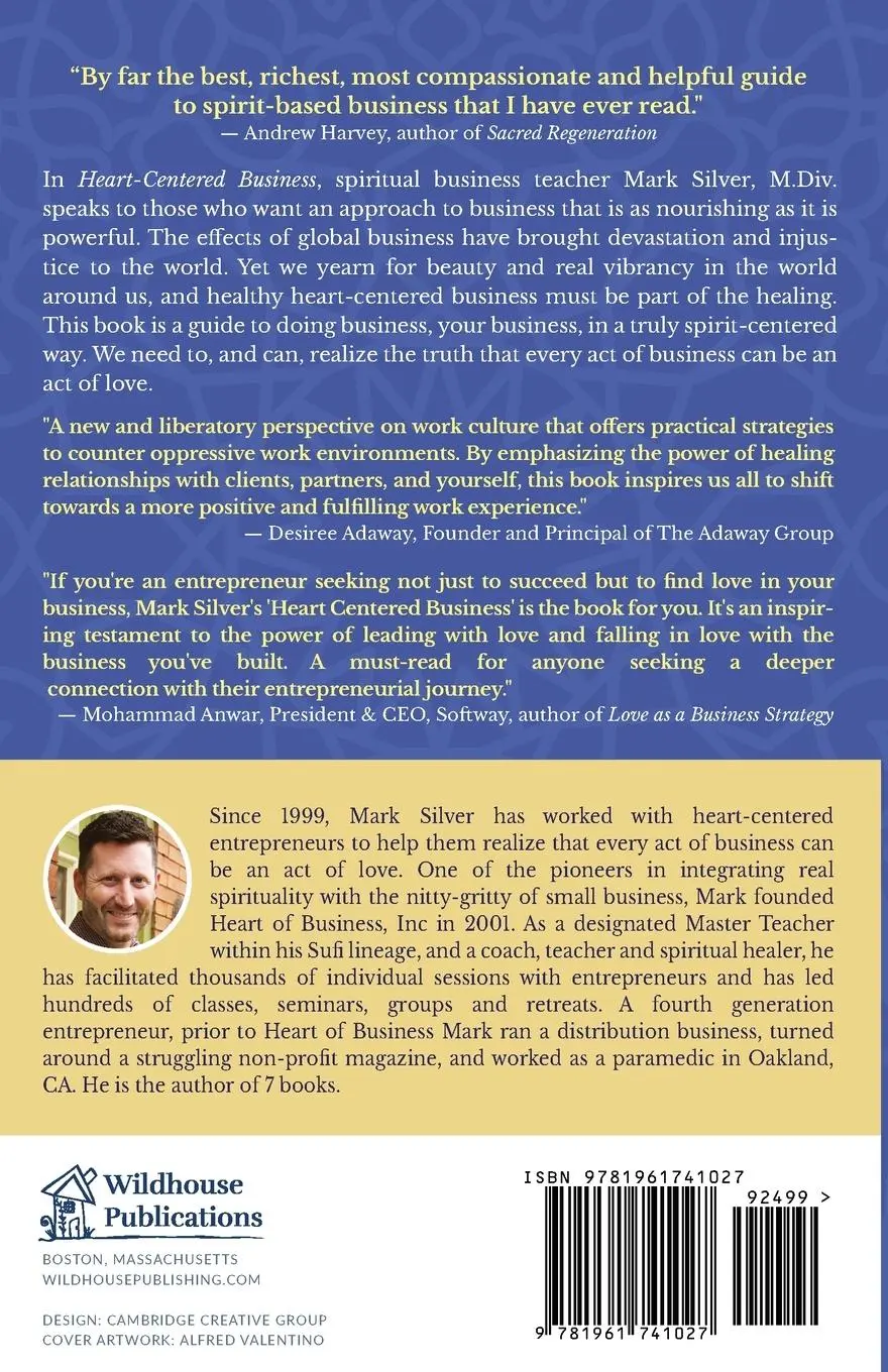 Rückseite: 9781961741027 | Heart-Centered Business | Mark Silver | Taschenbuch | Englisch | 2023