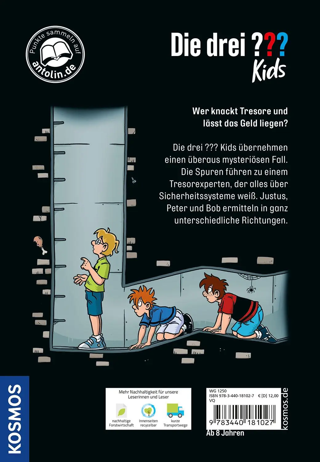 Bild: 9783440181027 | Die drei ??? Kids, 102, Spur der Tresorknacker | Ulf Blanck | Buch