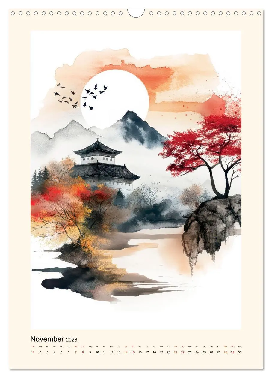 Bild: 9783457251027 | Japan - Momente der Stille (Wandkalender 2026 DIN A3 hoch),...