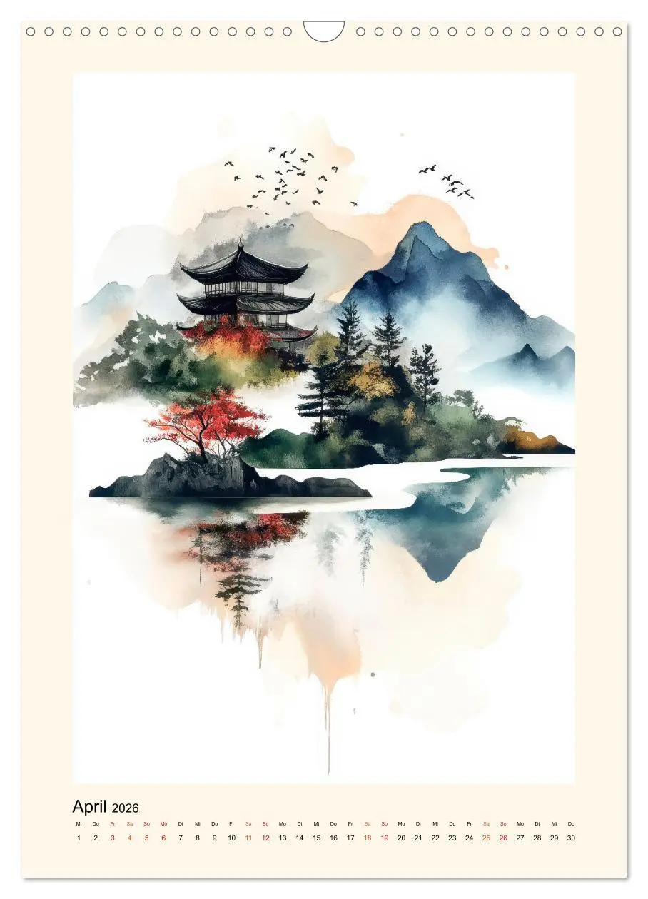 Bild: 9783457251027 | Japan - Momente der Stille (Wandkalender 2026 DIN A3 hoch),...