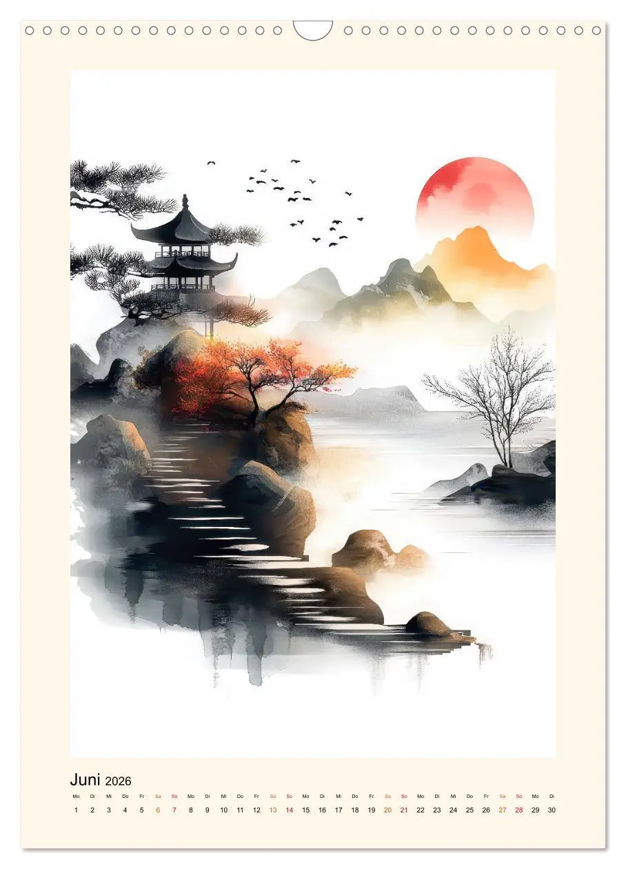 Bild: 9783457251027 | Japan - Momente der Stille (Wandkalender 2026 DIN A3 hoch),...
