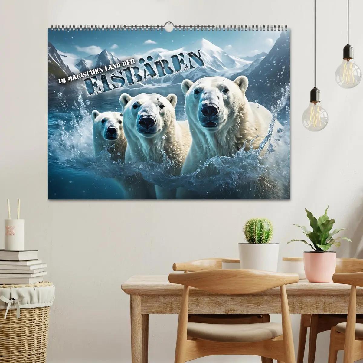 Bild: 9783457491027 | Im magischen Land der Eisbären (Wandkalender 2026 DIN A2 quer),...