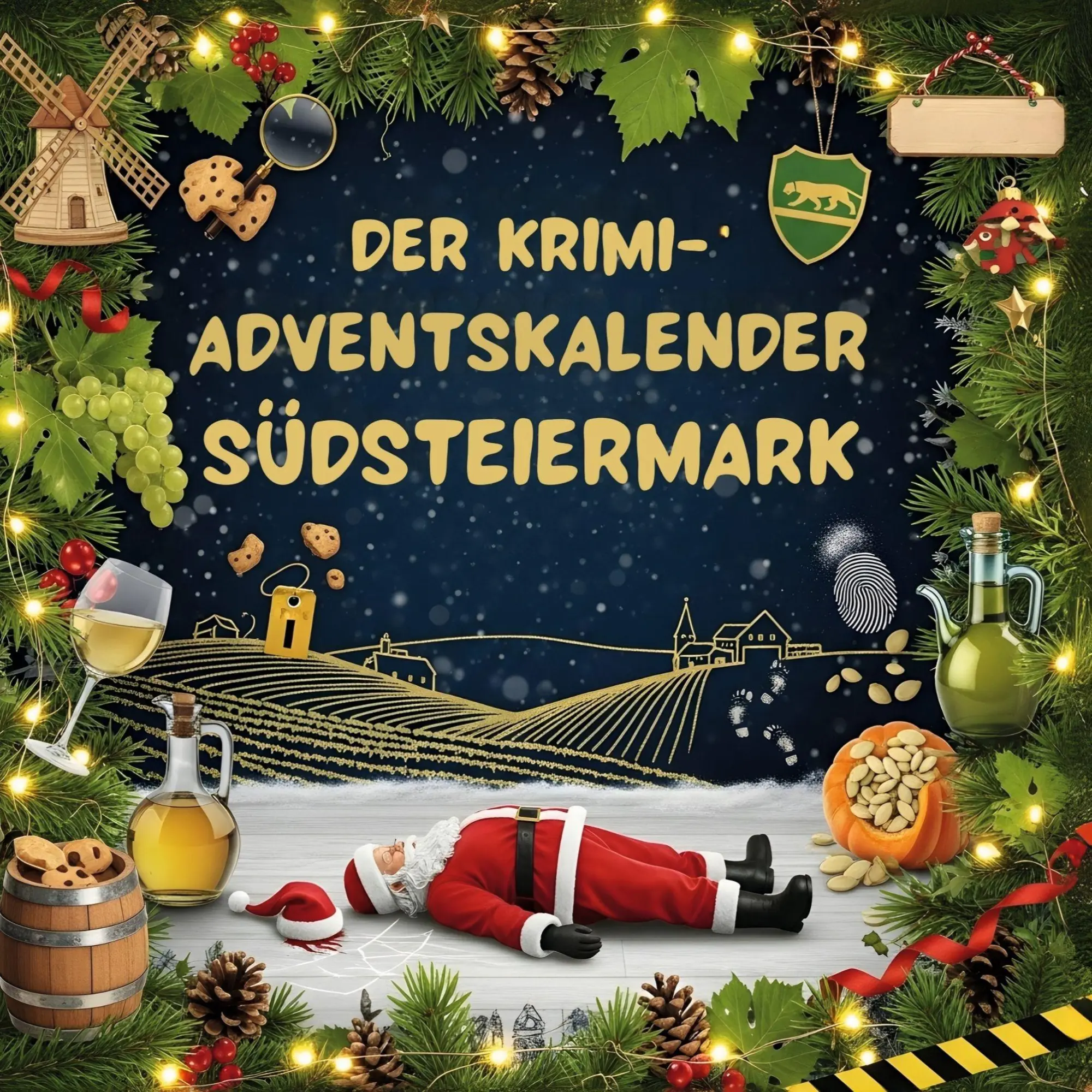 Cover: 9783695301027 | Der Krimi-Adventskalender Südsteiermark | Mordsverdächtig in 24 Akten