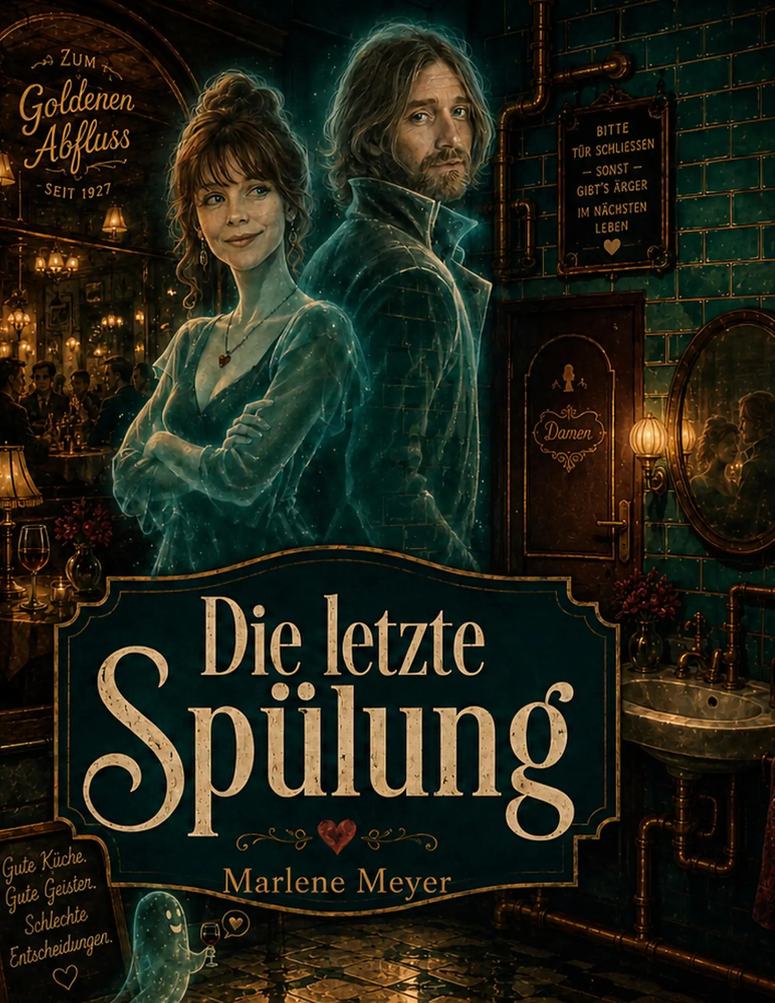 Cover: 9783696391027 | Die letzte Spülung | Ein Toilettengeister-Roman | Marlene Meyer | Buch