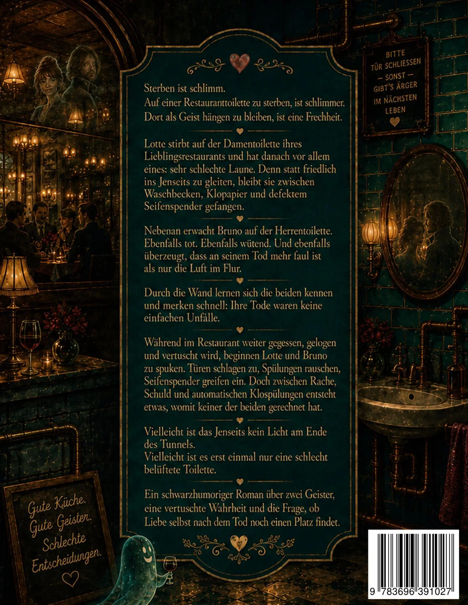 Rückseite: 9783696391027 | Die letzte Spülung | Ein Toilettengeister-Roman | Marlene Meyer | Buch