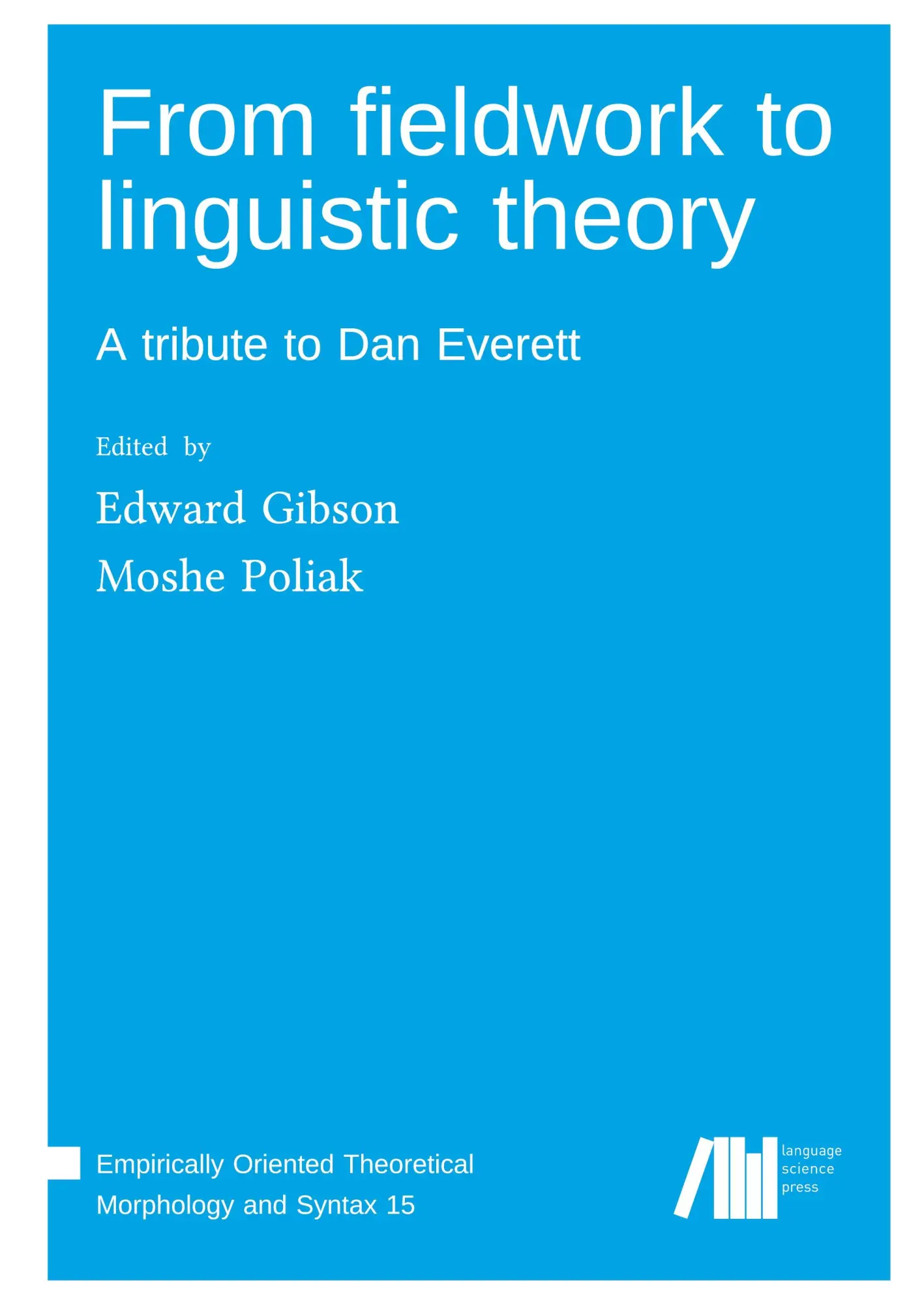 Cover: 9783985541027 | From fieldwork to linguistic theory | Edward Gibson (u. a.) | Buch