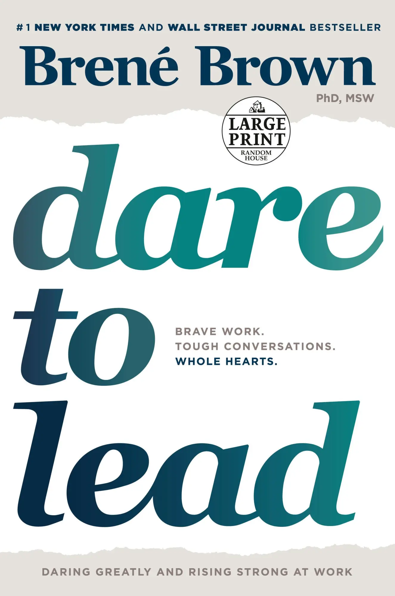 Cover: 9780593171127 | Dare to Lead | Brave Work. Tough Conversations. Whole Hearts. | Brown