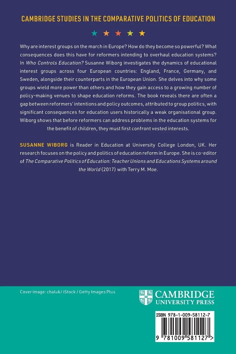 Rückseite: 9781009581127 | Who Controls Education? | Susanne Wiborg | Taschenbuch | Englisch