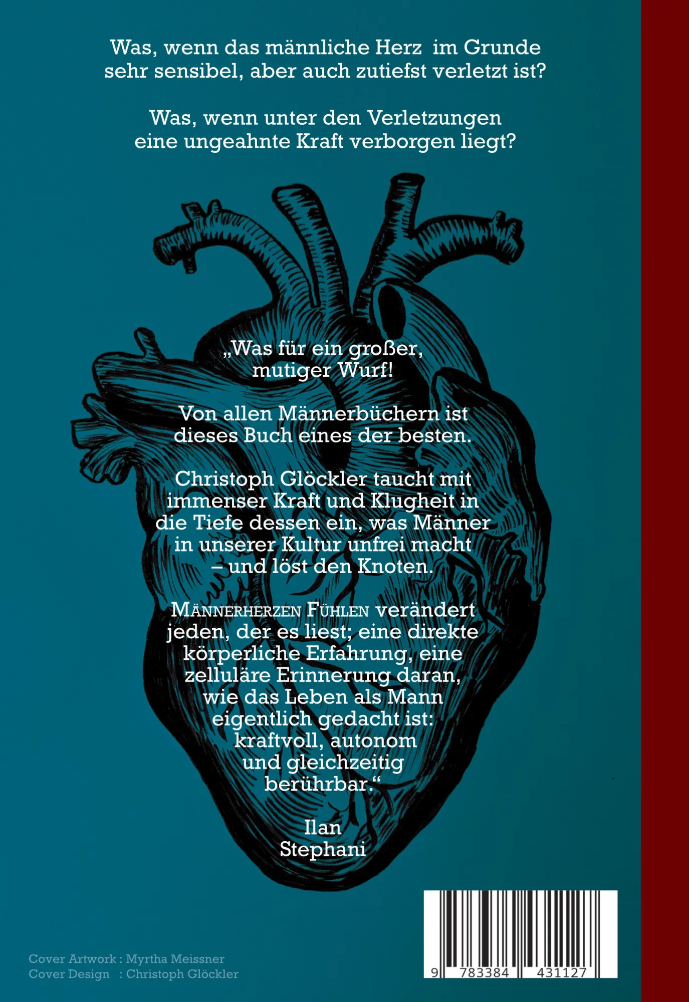 Rückseite: 9783384431127 | Männerherzen fühlen | Christoph Glöckler | Buch | 280 S. | Deutsch
