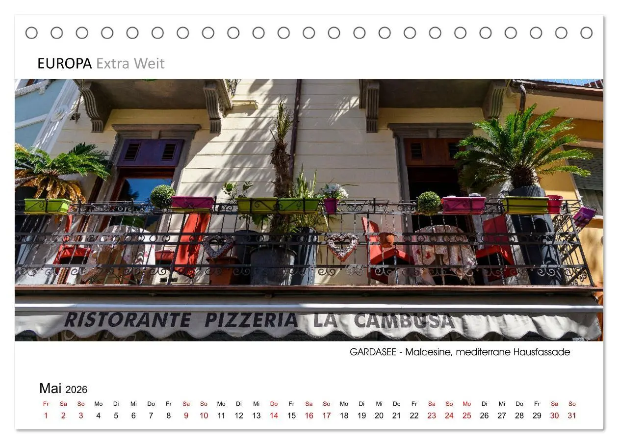 Bild: 9783457621127 | Malerische Orte am GARDASEE - Panoramabilder (Tischkalender 2026...
