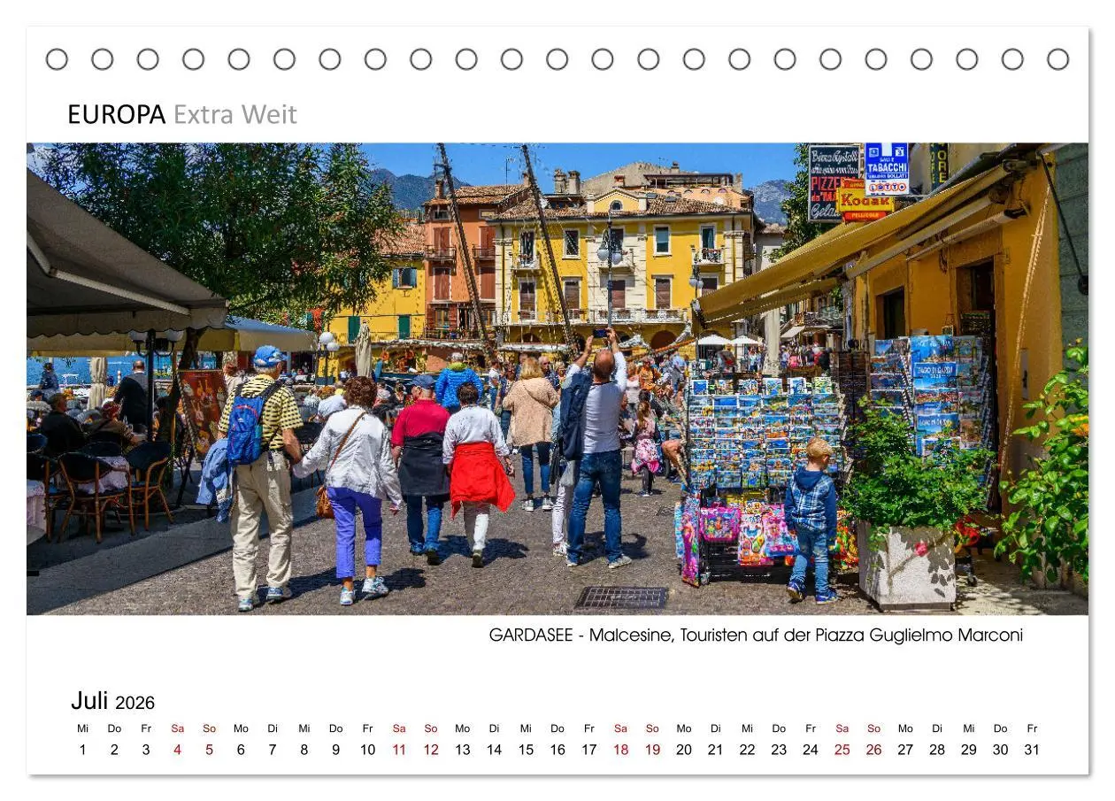 Bild: 9783457621127 | Malerische Orte am GARDASEE - Panoramabilder (Tischkalender 2026...