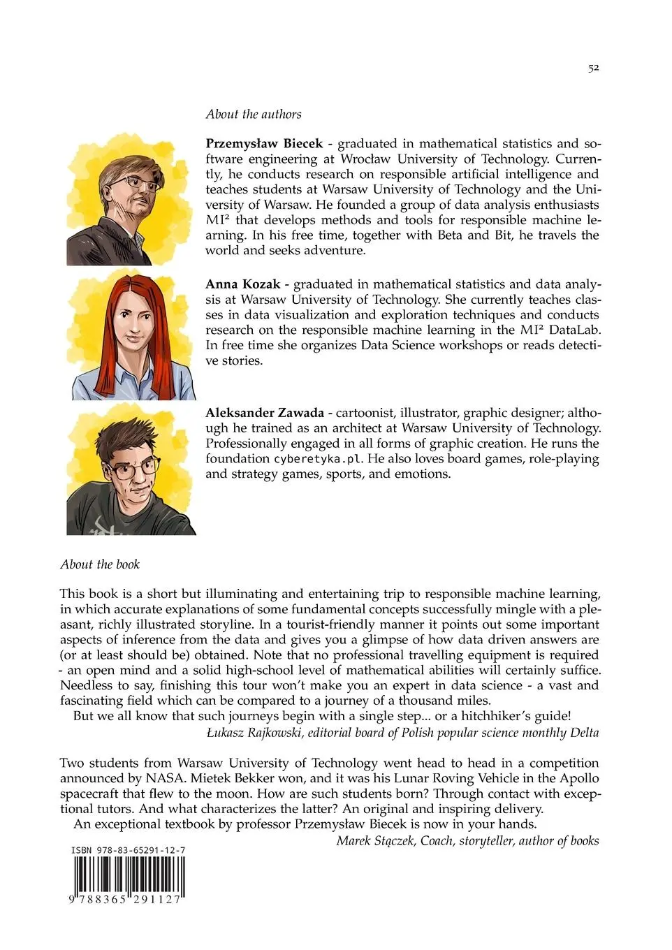 Rückseite: 9788365291127 | The Hitchhiker's Guide to Responsible Machine Learning | Taschenbuch