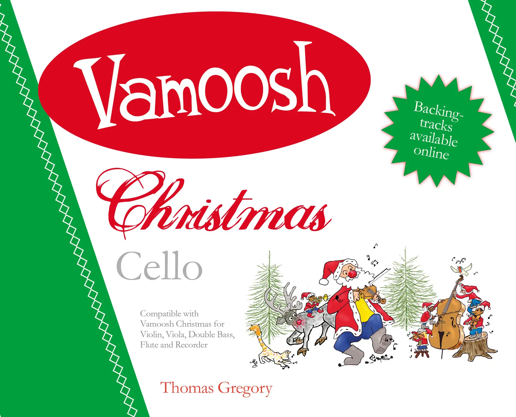 Cover: 9790708161127 | Vamoosh Christmas Cello | 2 Cello's | Thomas Gregory | Buch | Deutsch