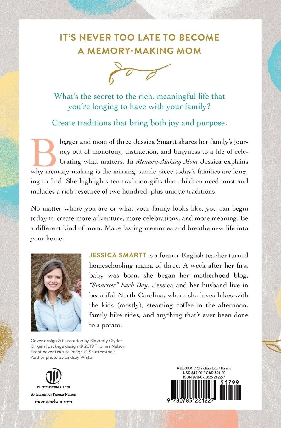 Rückseite: 9780785221227 | Memory-Making Mom | Jessica Smartt | Taschenbuch | Englisch | 2022