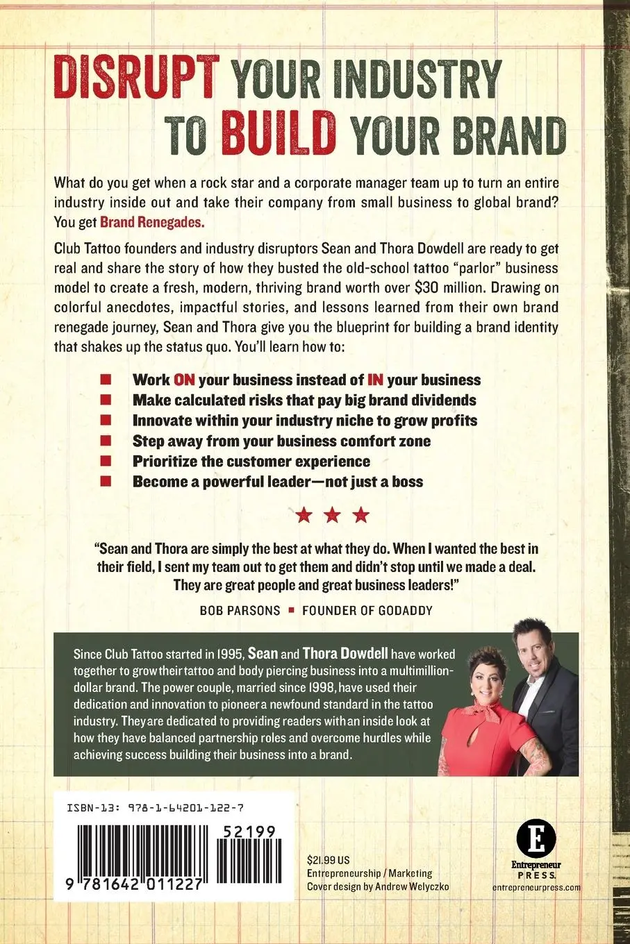 Rückseite: 9781642011227 | Brand Renegades | The Fearless Path from Startup to Global Brand