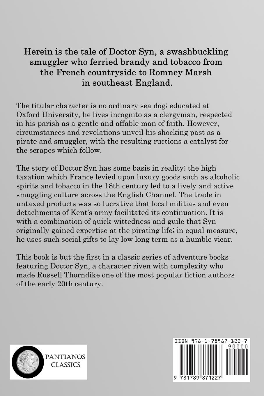 Rückseite: 9781789871227 | Doctor Syn | A Smuggler Tale of the Romney Marsh | Russell Thorndike