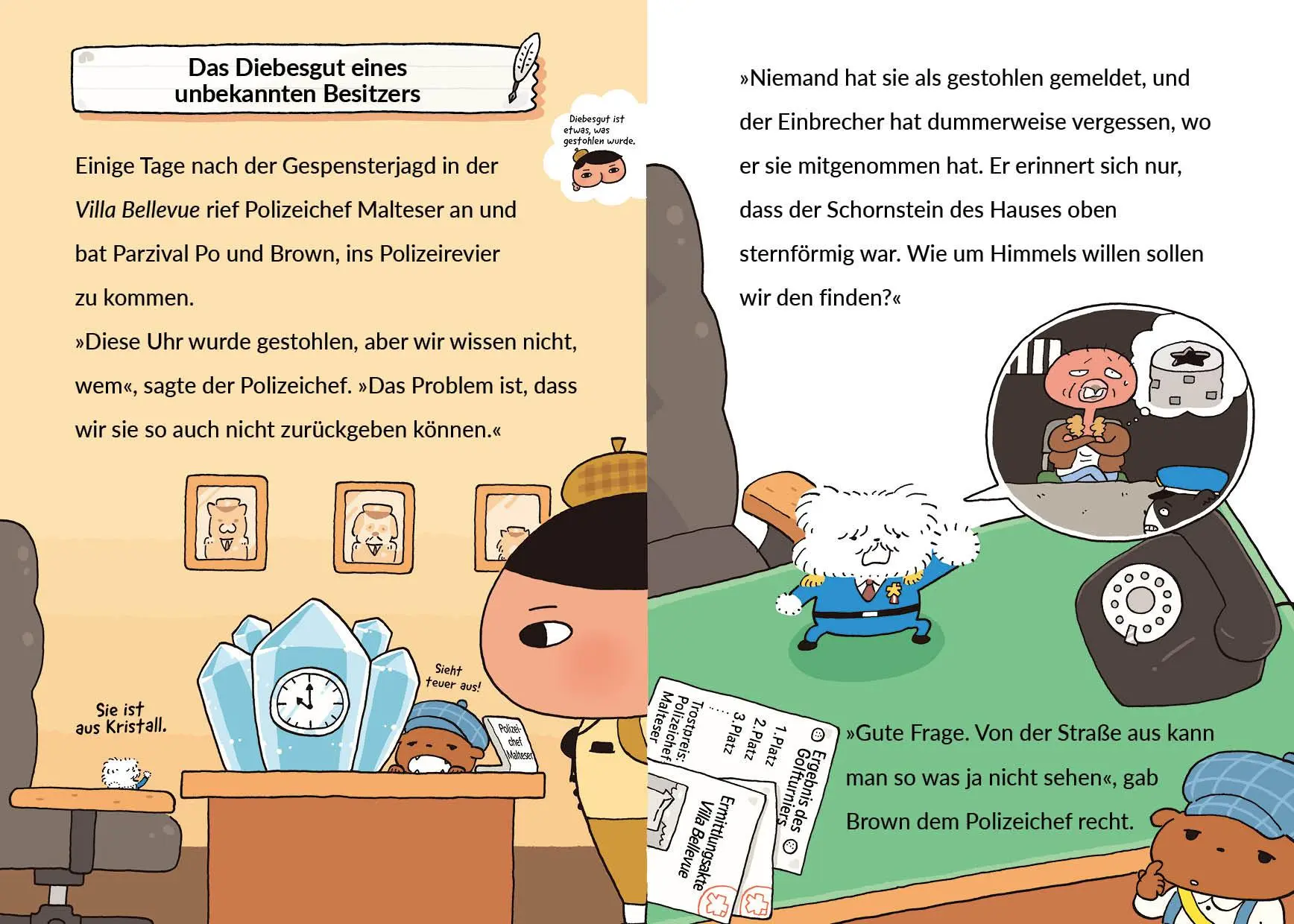 Bild: 9783423641227 | Detektiv Parzival Po (7) - Das Rätsel der Villa Bellevue | Troll