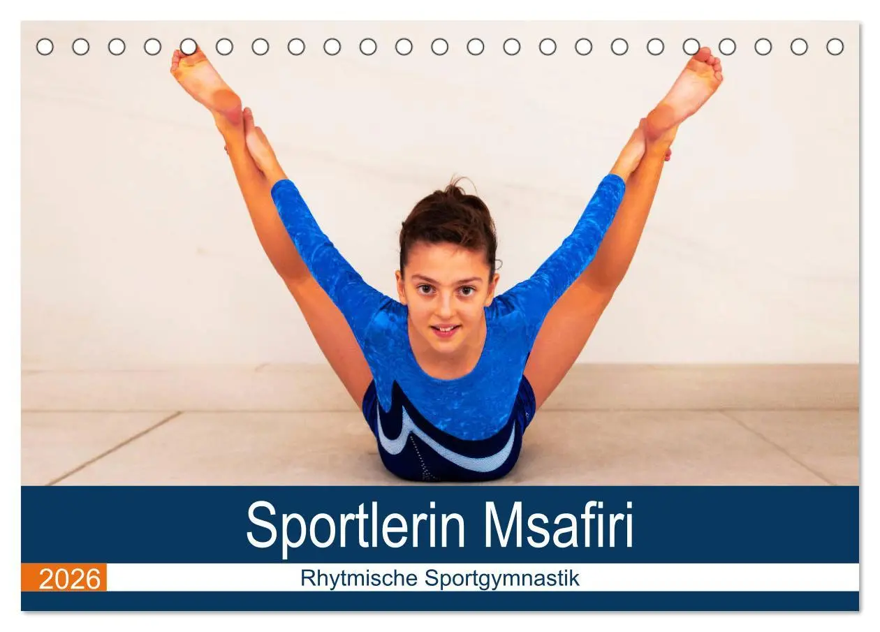 Cover: 9783457921227 | Rhythmische Sportgymnastik (Tischkalender 2026 DIN A5 quer),...