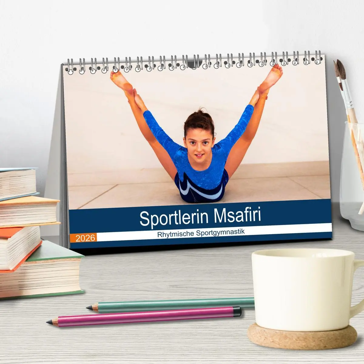 Bild: 9783457921227 | Rhythmische Sportgymnastik (Tischkalender 2026 DIN A5 quer),...