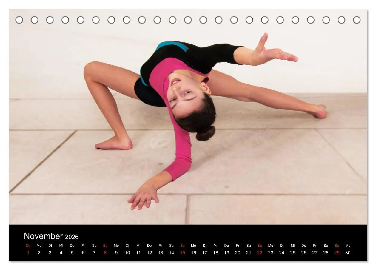 Bild: 9783457921227 | Rhythmische Sportgymnastik (Tischkalender 2026 DIN A5 quer),...