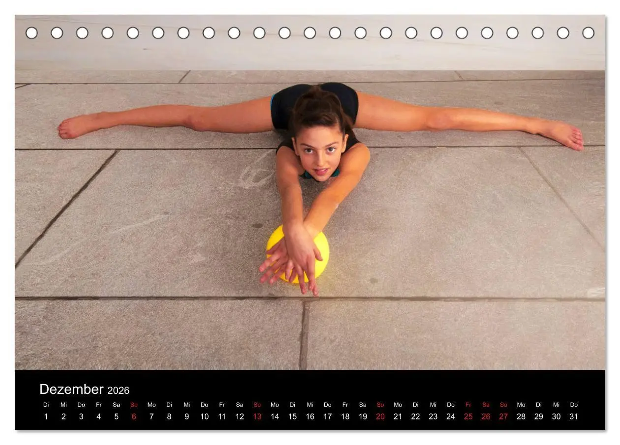 Bild: 9783457921227 | Rhythmische Sportgymnastik (Tischkalender 2026 DIN A5 quer),...