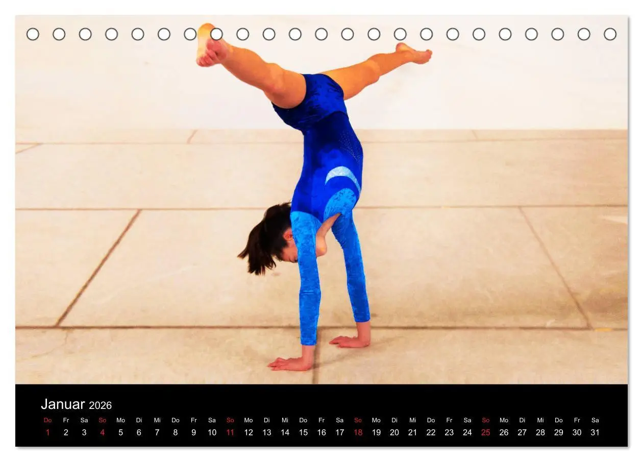 Bild: 9783457921227 | Rhythmische Sportgymnastik (Tischkalender 2026 DIN A5 quer),...