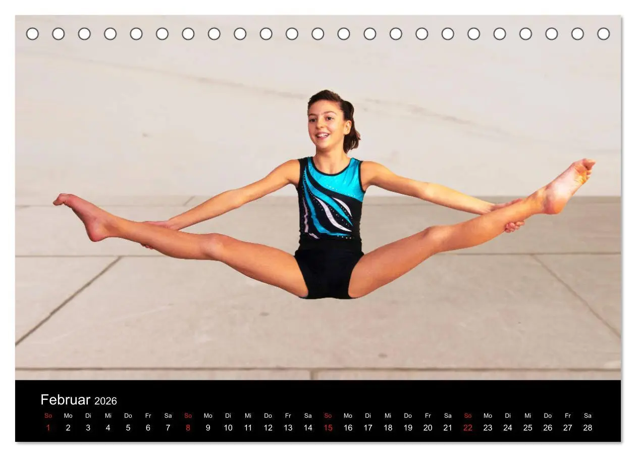 Bild: 9783457921227 | Rhythmische Sportgymnastik (Tischkalender 2026 DIN A5 quer),...